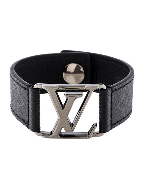 louis vuitton bracelet mens|louis vuitton men leather bracelet.